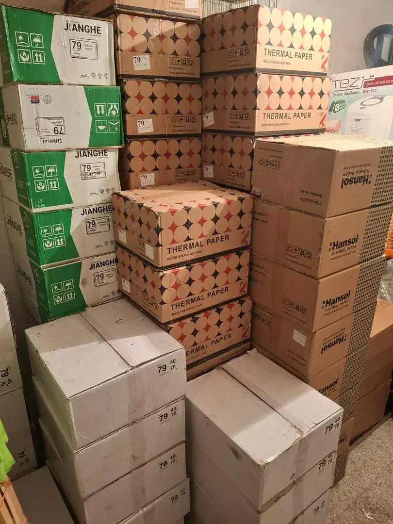 رول فیش پرینتر حرارتی ۸و۶ سانت کارتخوان.کش لس|پرینتر، اسکنر، کپی، فکس|مشهد, توس (بلوار توس)|دیوار