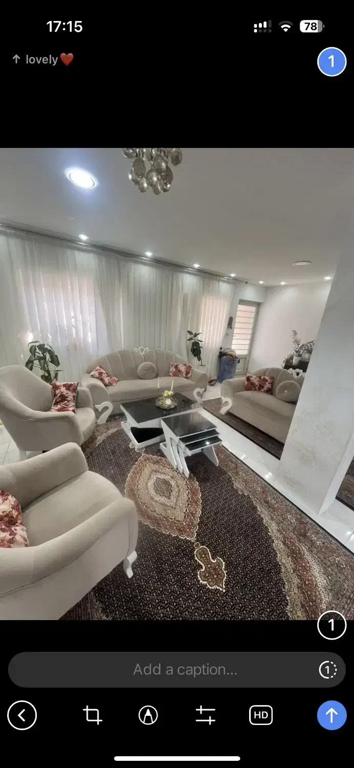 مبل 7 نفره|مبلمان خانگی و میز عسلی|رامیان, |دیوار