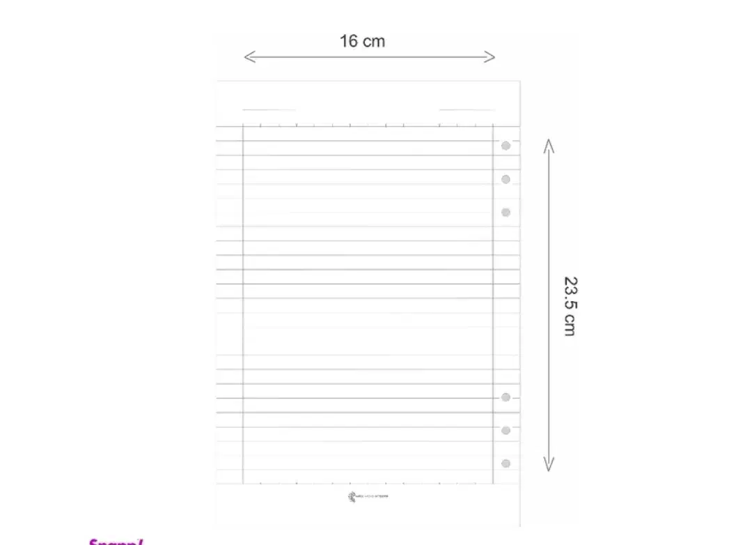 کاغذ کلاسور a5 شش حلقه|لوازم التحریر|بیرجند, |دیوار