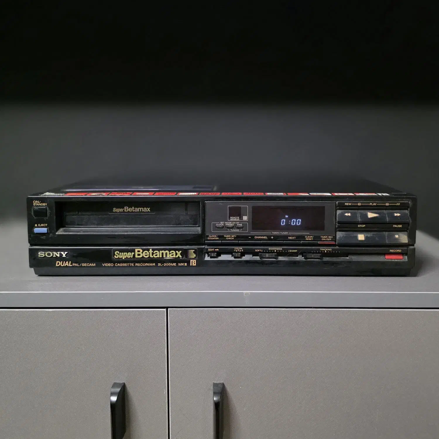 پلیر ویدیو سونی سوپر بتامکس + نوار جمع کن Jin Sun|پخشکننده DVD و ویدیو|تهران, هروی|دیوار