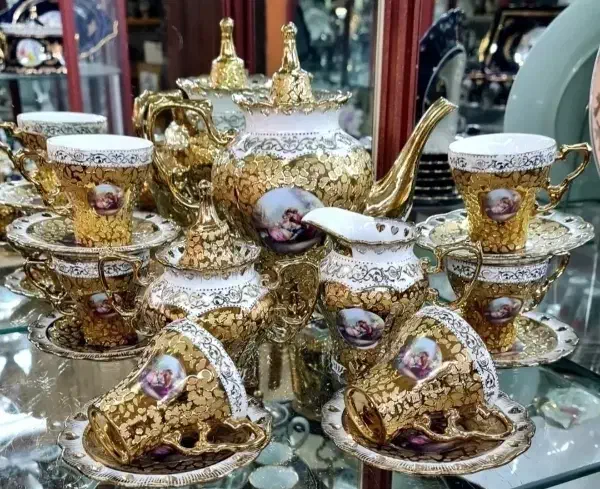 سرویس زیبا و سالم|ظروف سرو و پذیرایی|قم, انصارالحسین|دیوار