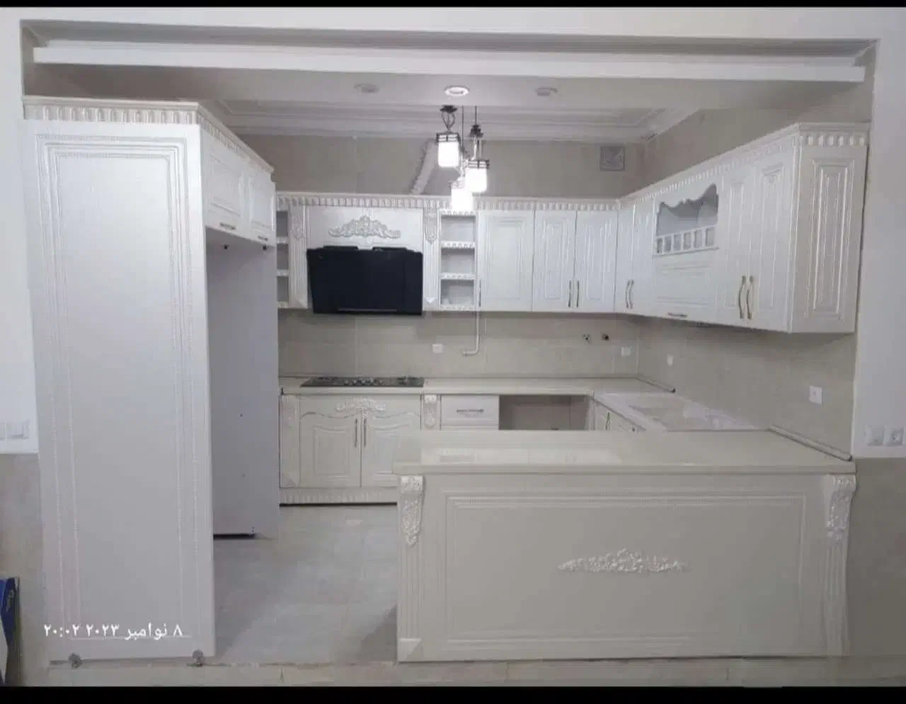 کابینت آشپزخانه/ممبران روکش وکیوم/TARA CABIN|مصالح و تجهیزات ساختمان|تویسرکان, |دیوار