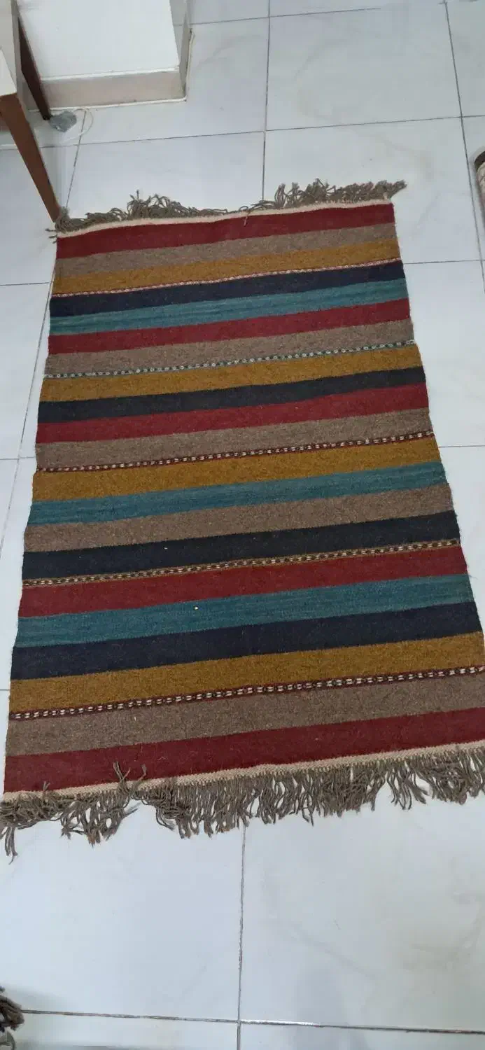 گلیم دستبافت|گلیم، جاجیم، گبه|اصفهان, همدانیان|دیوار