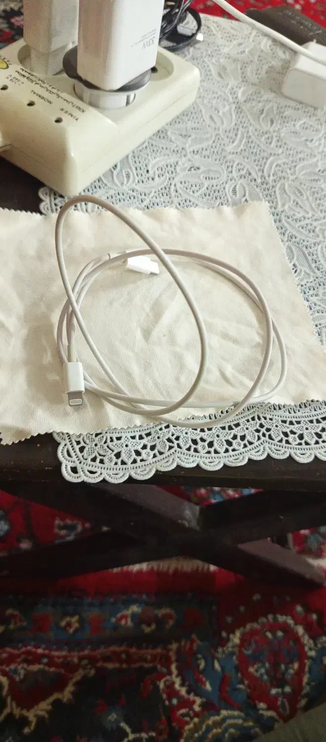 شارژر اصلی گوشی آیفون|لوازم جانبی موبایل و تبلت|قزوین, |دیوار