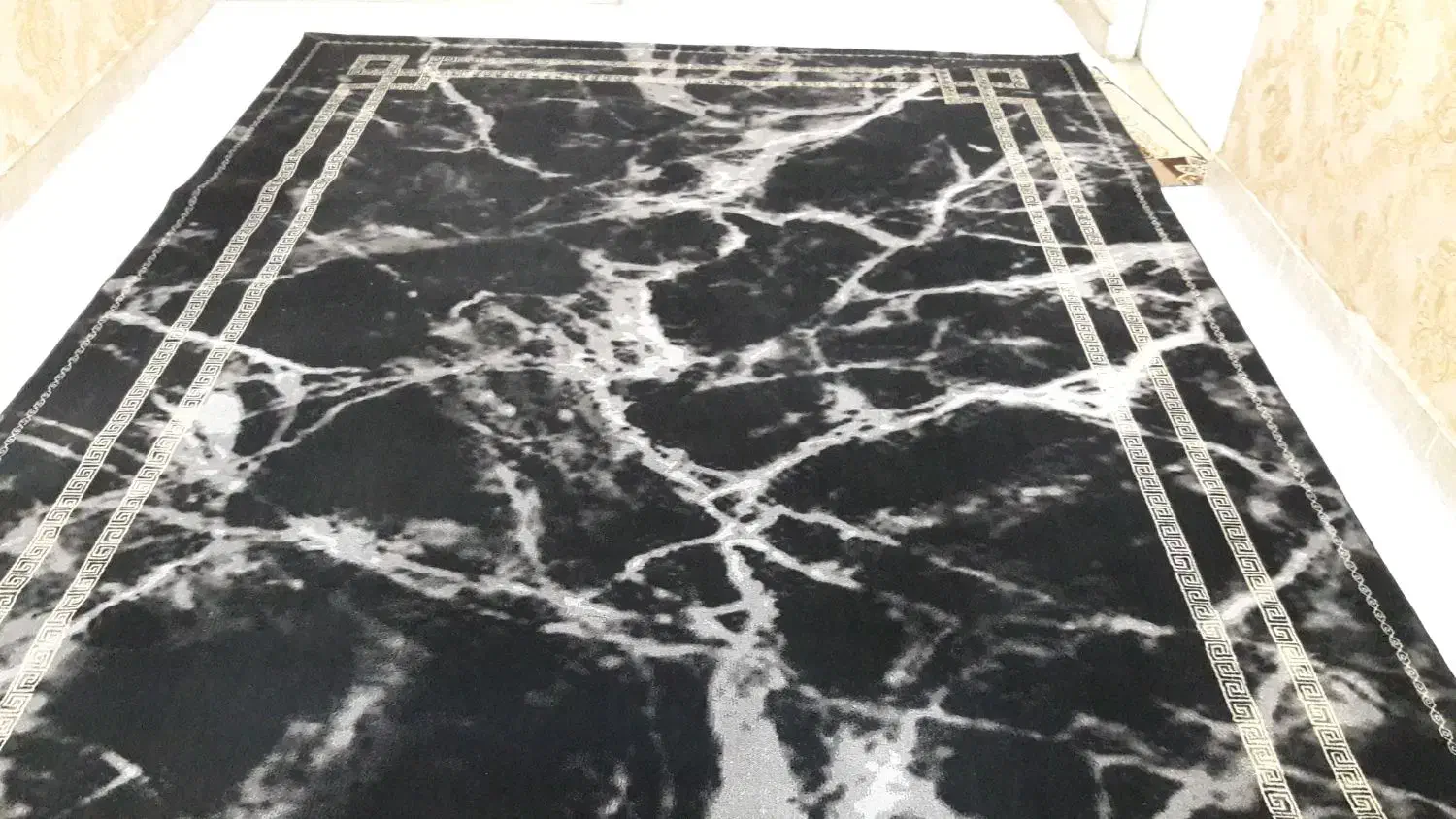 فرش کنزو ترک فانتزی وینتیج ۹ متری طرح سنگ|فرش|تهران, نازیآباد|دیوار