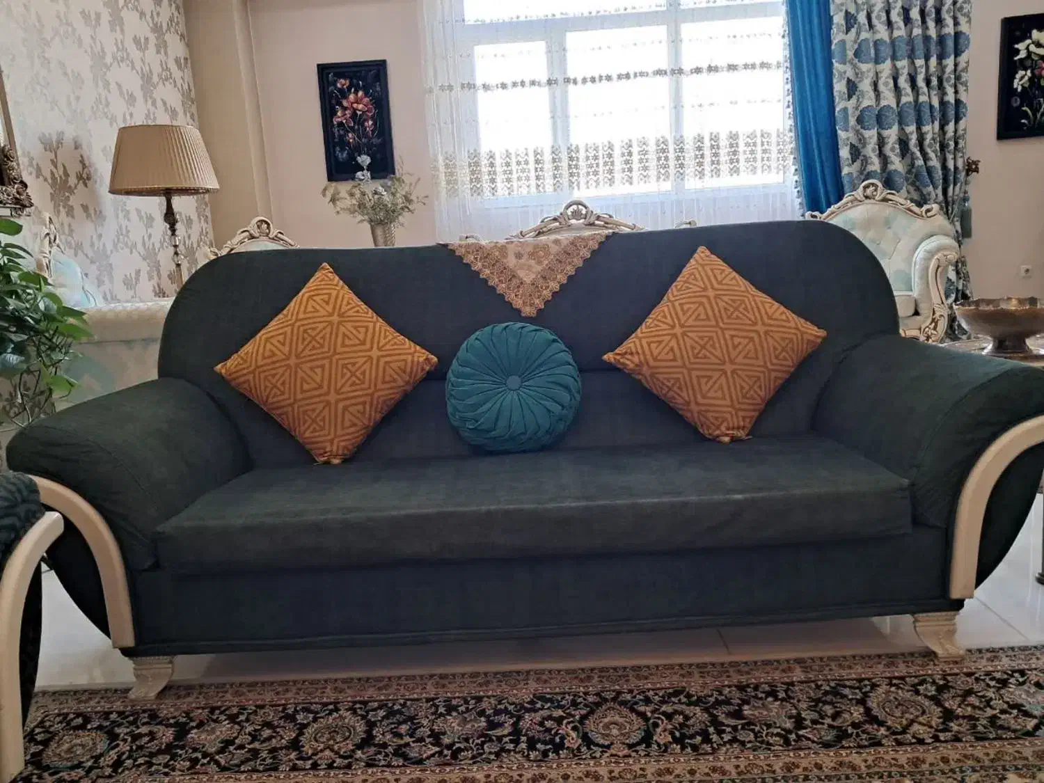 مبل نیم ست راحتی|مبلمان خانگی و میز عسلی|فردیس, شهرک وحدت|دیوار