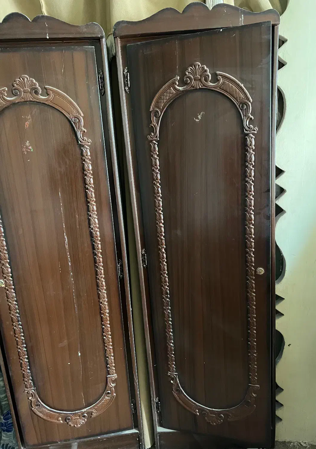 کمد چوبی|جاکفشی، کمد، دراور|شیراز, اصلاحنژاد|دیوار