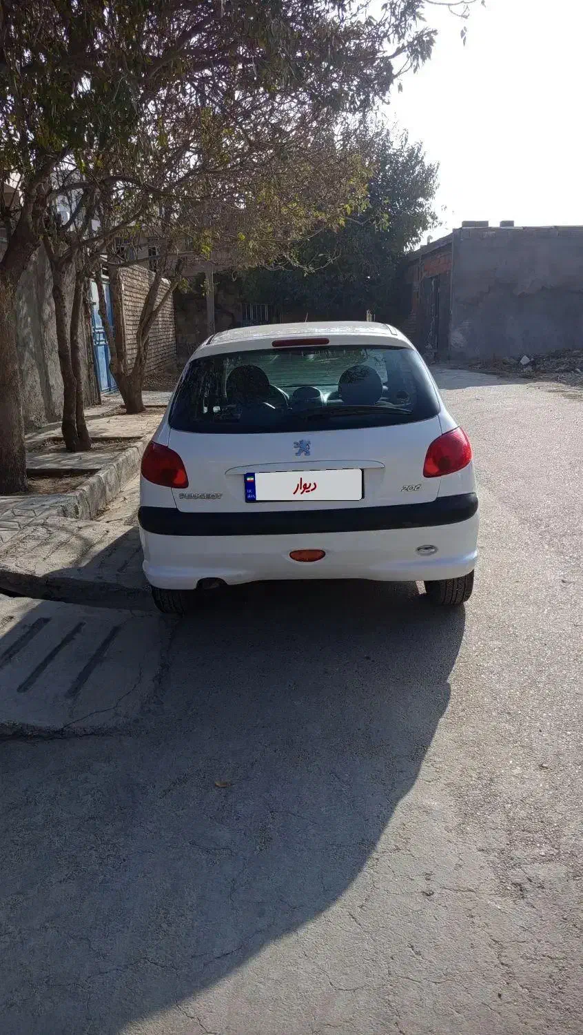 206 تیپ 2 مدل 94 تک برگ سند|خودرو سواری و وانت|شیروان (خراسان), |دیوار