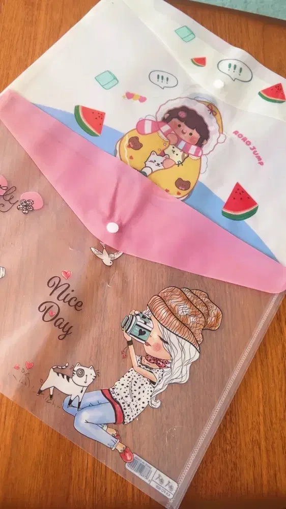 پوشه دکمه دار فانتزی|لوازم التحریر|بیرجند, |دیوار