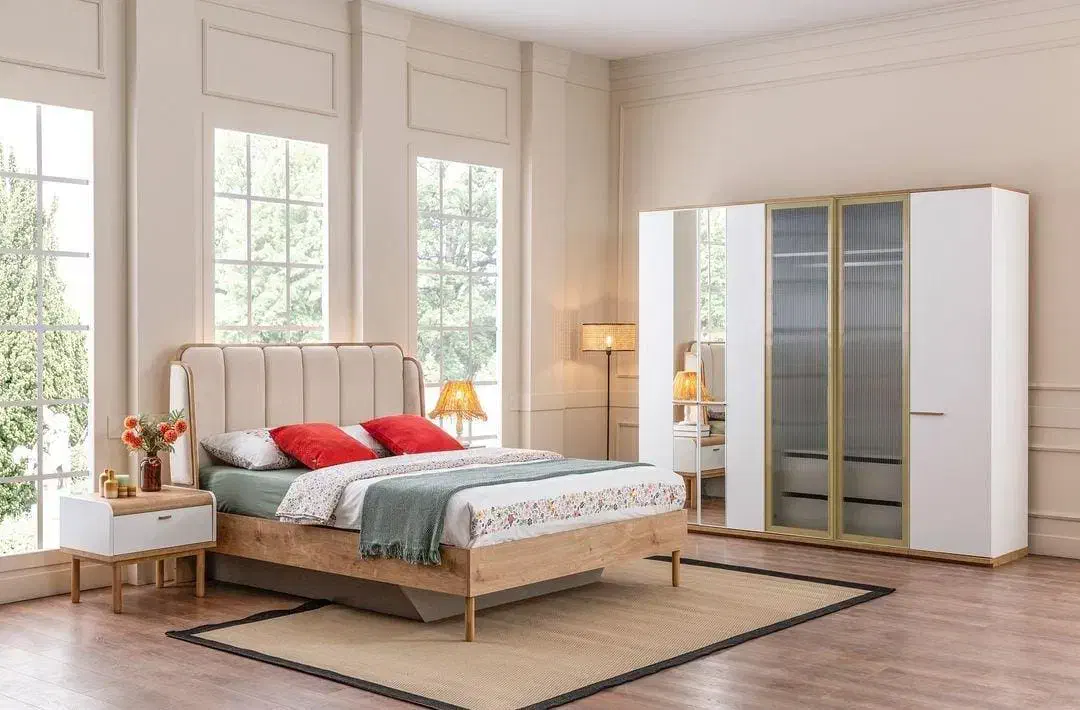 سرویس خواب|تخت و سرویس خواب|بافق, |دیوار