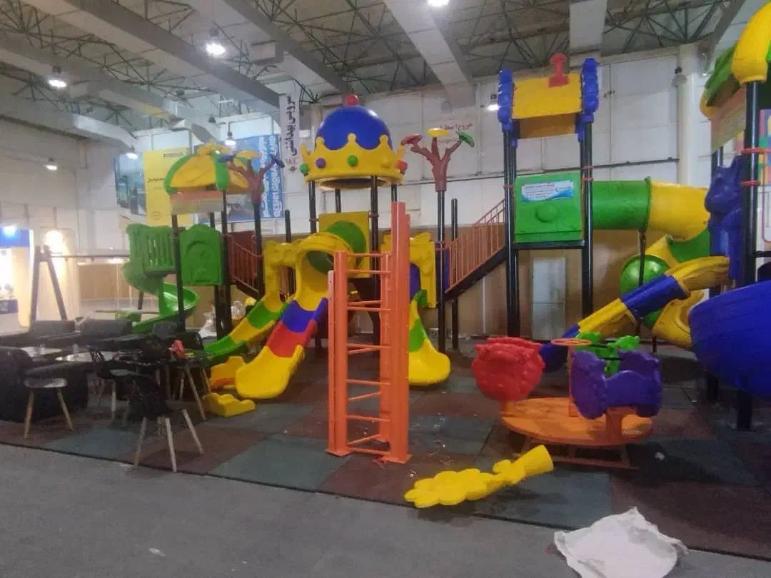 مجموعه بازی پلی اتیلن کد۸تاب سرسره مهدکودک کد۸|اسباببازی|کیش, |دیوار