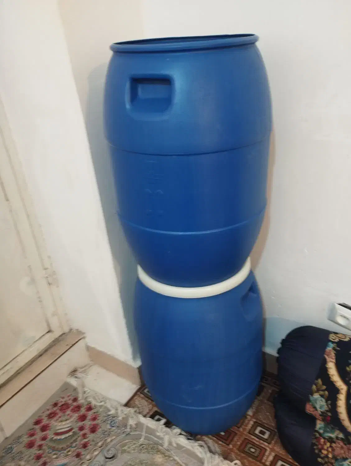 بشکه|ظروف نگهدارنده، پلاستیکی، یک‌بارمصرف|بندرعباس, |دیوار