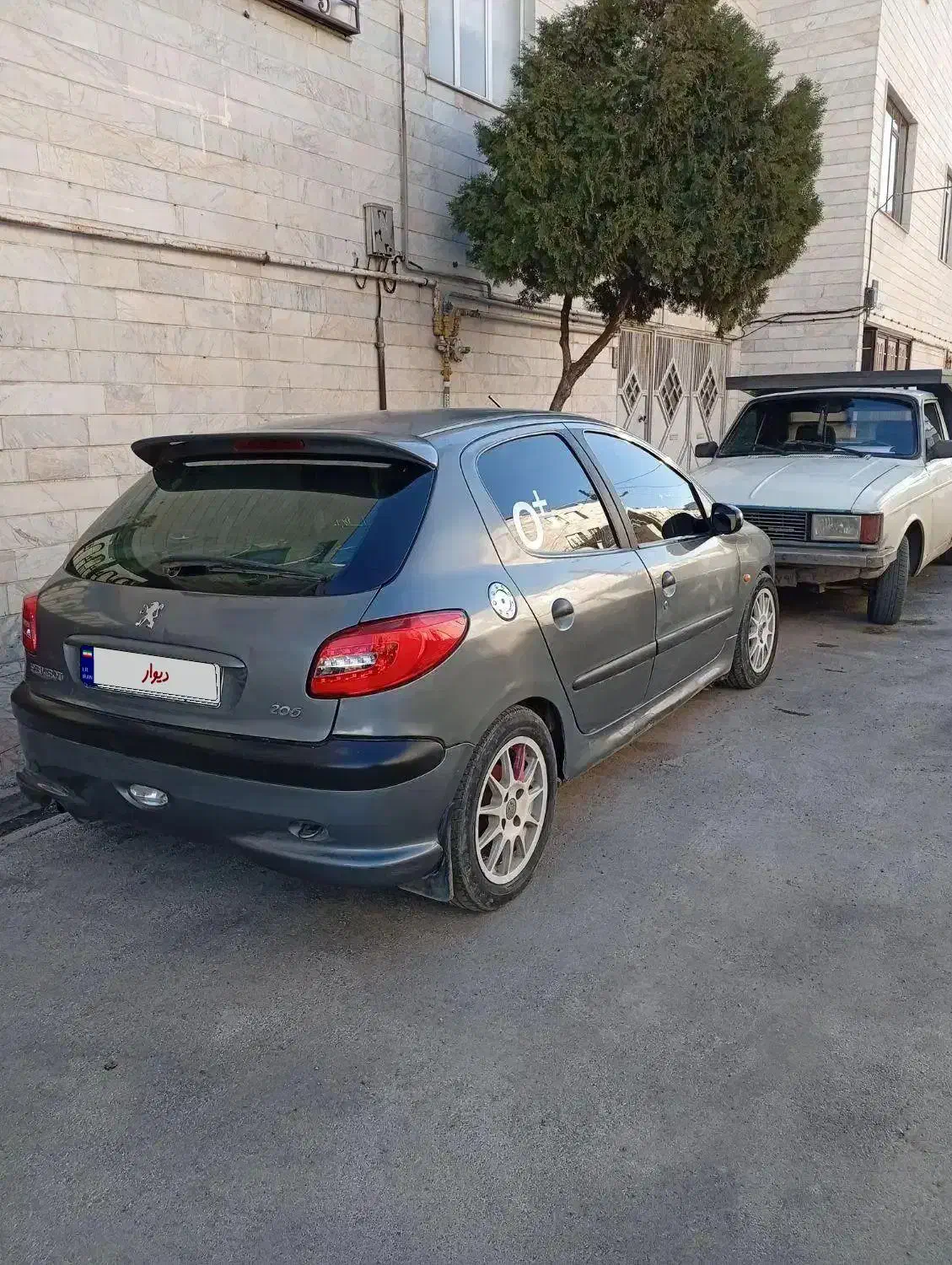 ماشین 206 مدل 89 تیپ 3|خودرو کلاسیک|قزوین, |دیوار