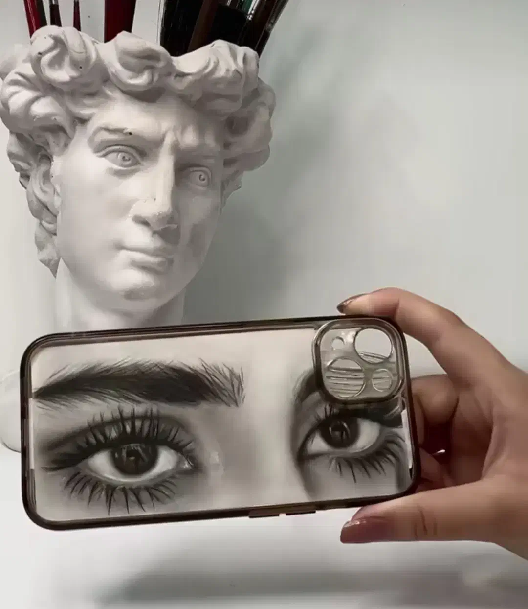 طراحی چشم سیاه قلم|تابلو، نقاشی، عکس|سیرجان, |دیوار