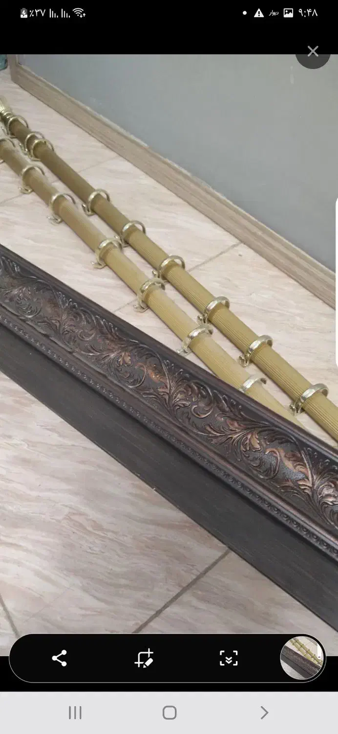 چوب پرده|پرده، رانر، رومیزی|شوشتر, |دیوار
