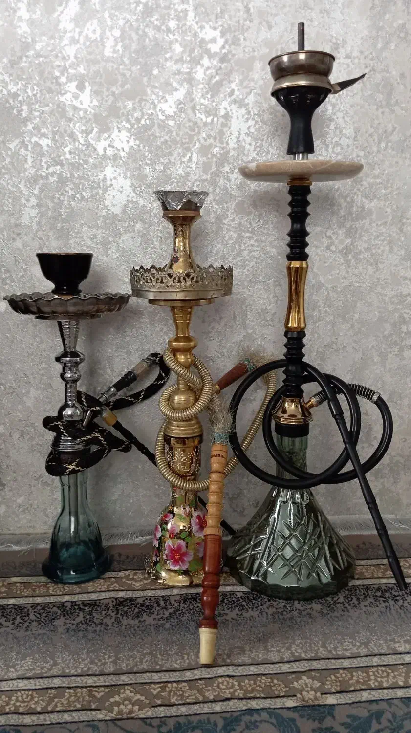 قلیان مدرن برنجی|کلکسیون و سرگرمی|بهارستان, |دیوار