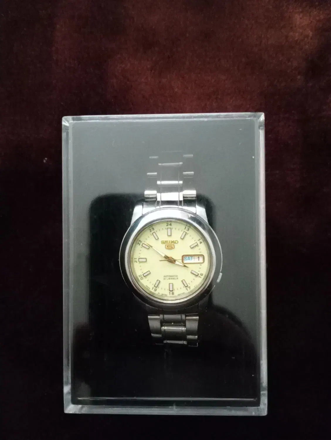 ساعت سیکو ۵ صفحه شب نما|ساعت|گنبد کاووس, |دیوار