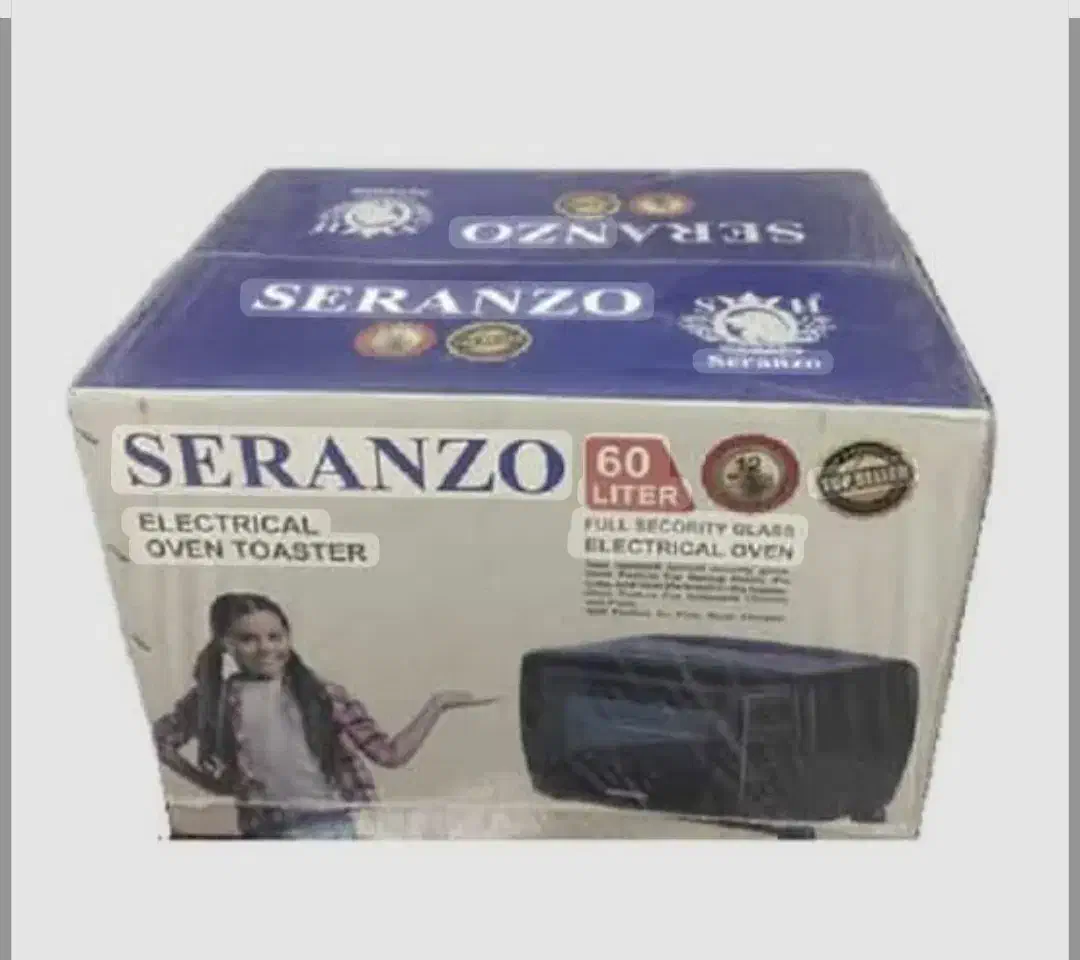 توستر 60 لیتری سرانزو کاملا نو با قیمت مناسب|اجاق گاز و لوازم برقی پخت‌وپز|ایذه, |دیوار
