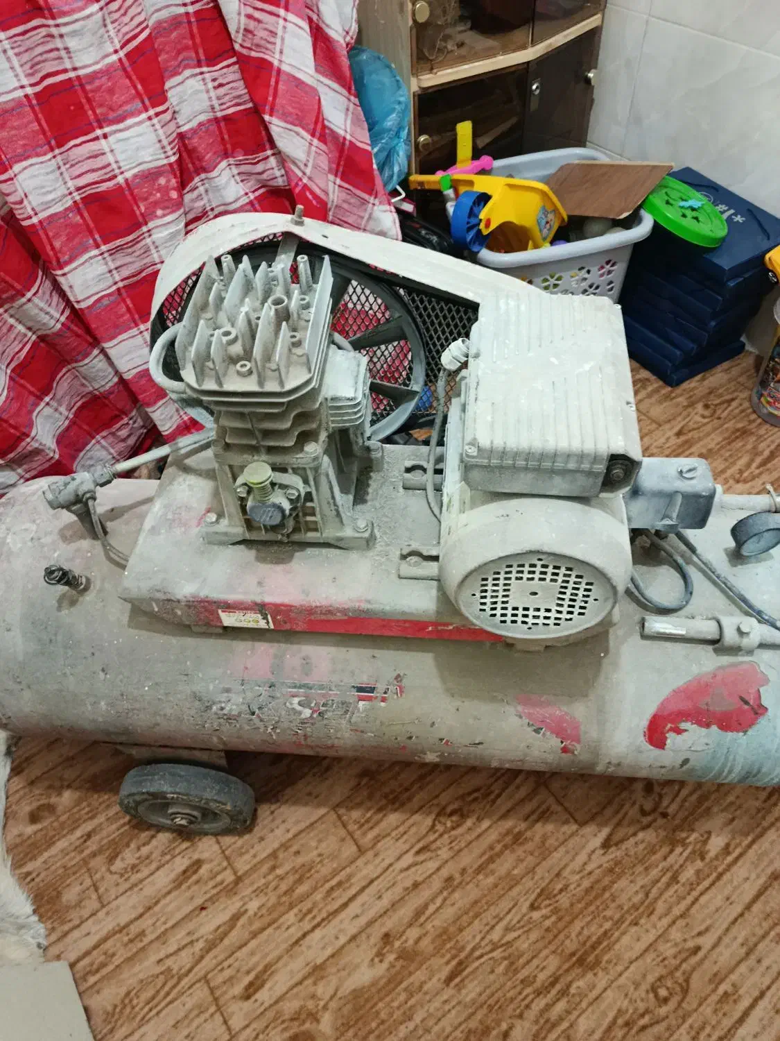 پمپ باد ۱۵۰ لیتری|ماشینآلات صنعتی|محمدشهر, علی آباد گونه|دیوار