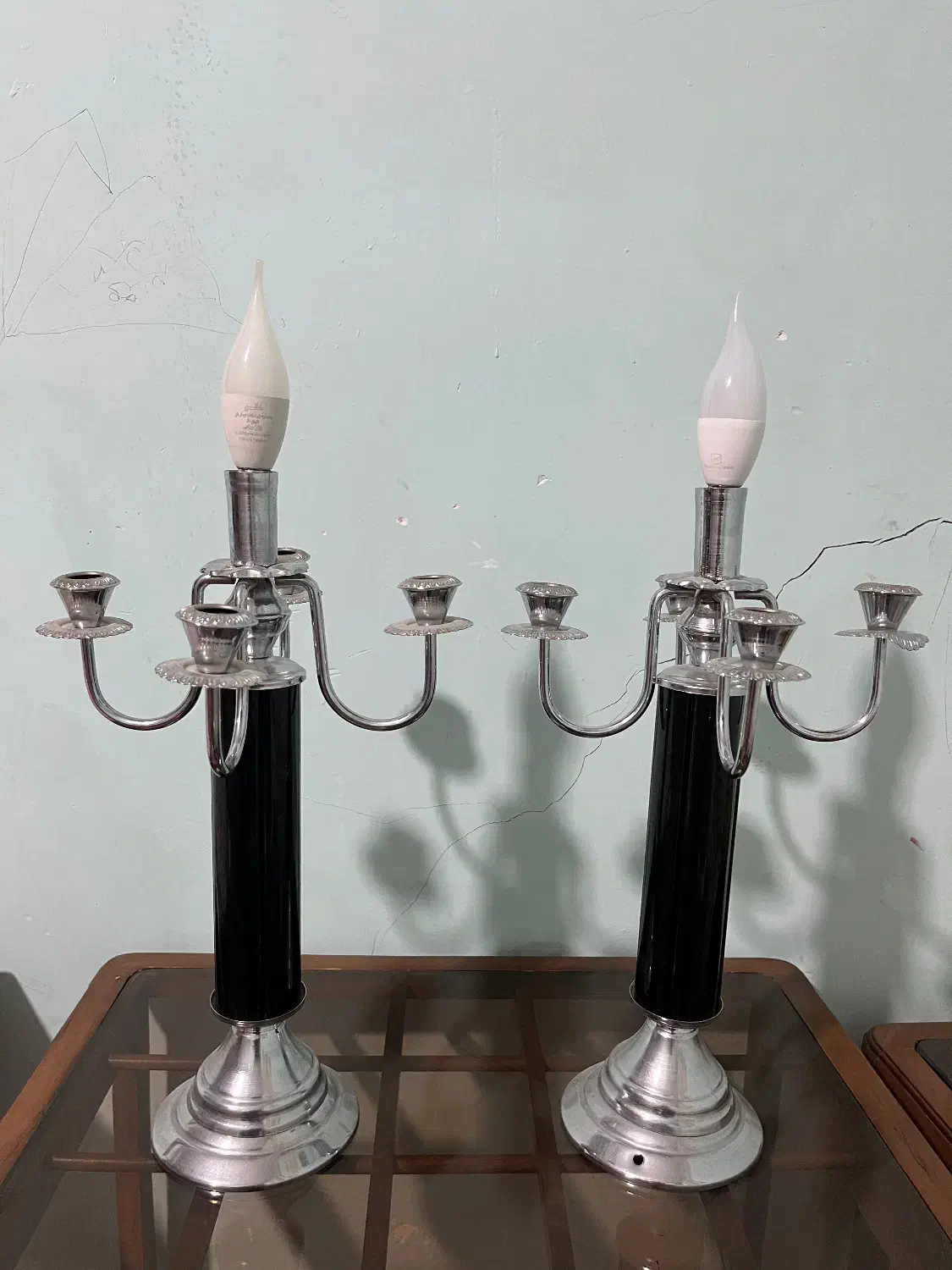 شمعدان|لوستر و چراغ آویز|کرمان, |دیوار