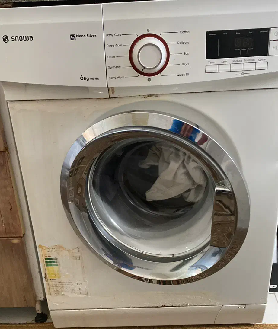 لباس شویی ۶ کیلویی اسنوا|ماشین لباسشویی و خشککن لباس|تنکابن, |دیوار