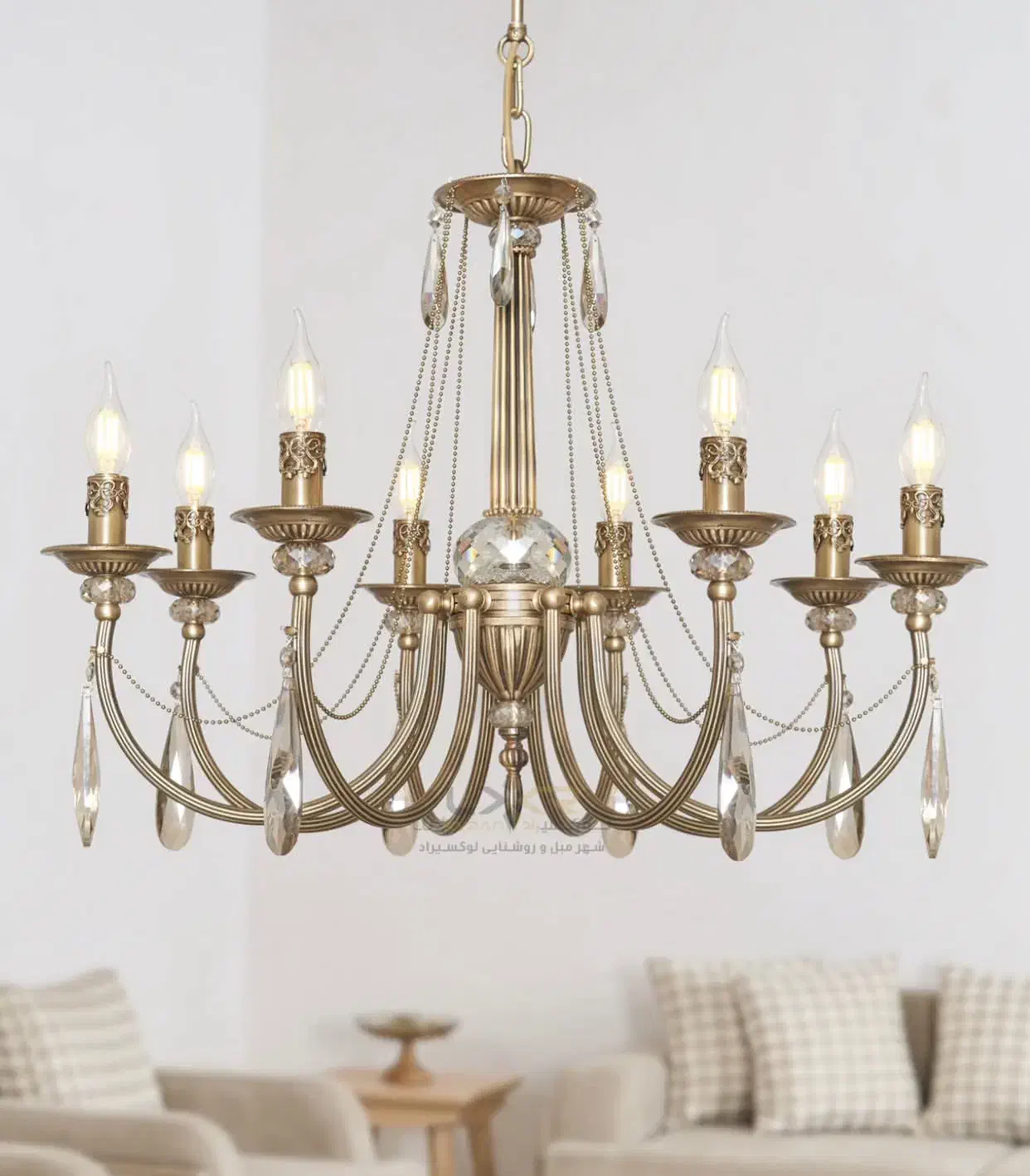 لوستر برنز|لوستر و چراغ آویز|ورامین, ورامین|دیوار