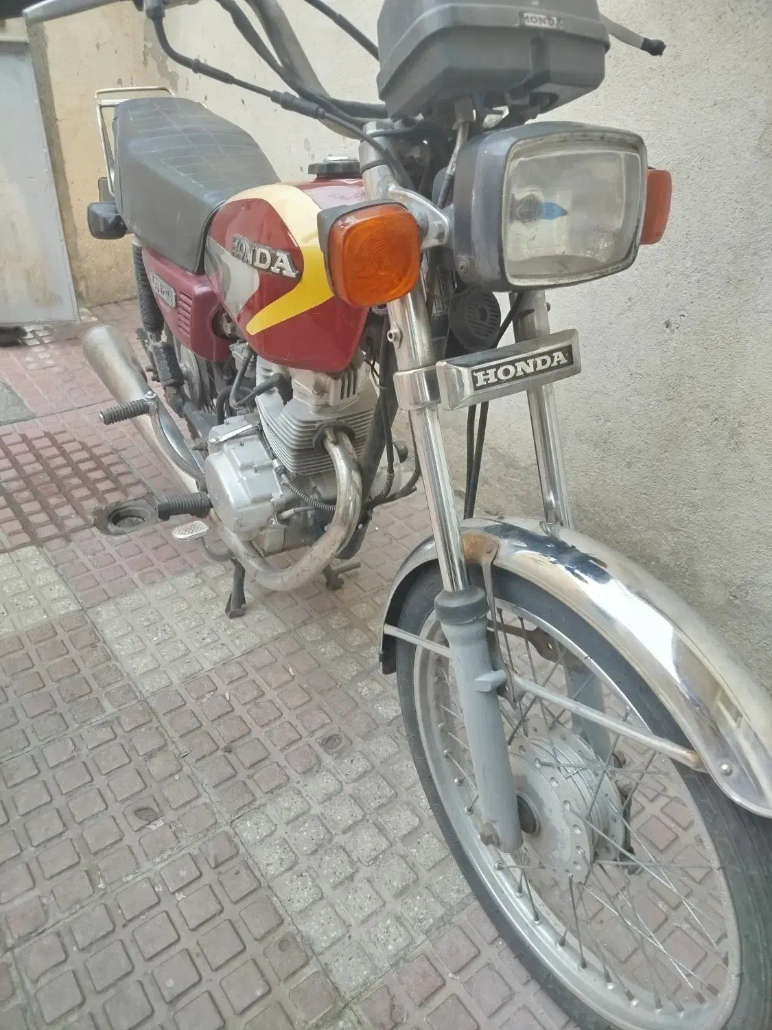 موتور هندا۱۲۵هیرمند ۹۴|موتورسیکلت|تهران, وردآورد|دیوار