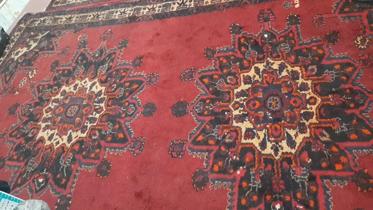 تمیزه وسالمه حتی شسته نشده|فرش|فردوس (خراسان), |دیوار