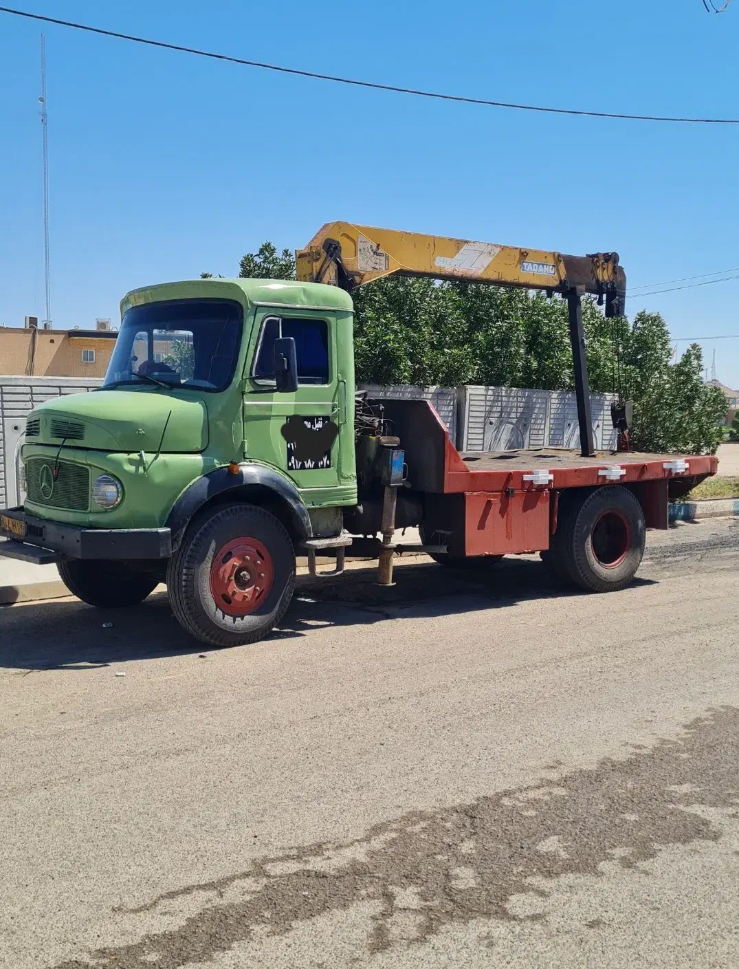 جرثقیل ۹۱۱تادانو|خودرو سنگین|اهواز, بازار آهن|دیوار