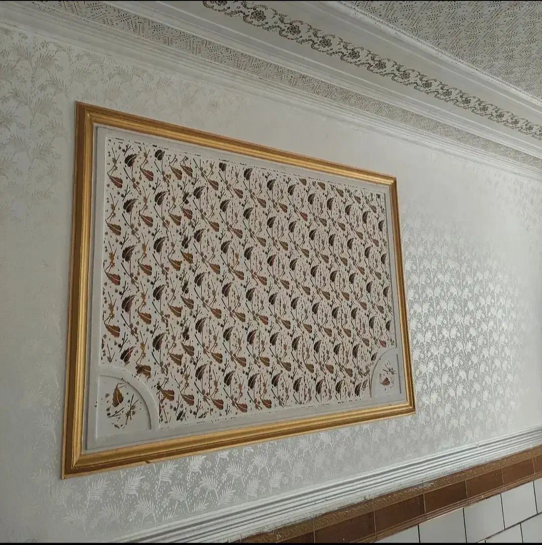 نقاشی ساختمان و (طرح کاغذ دیواری) کناف و کابینت|خدمات پیشه و مهارت|کرمانشاه, |دیوار