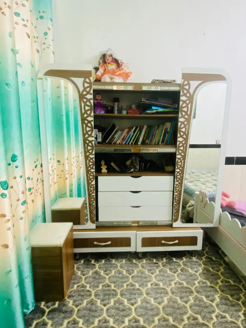 کمدچندمنظورهجادار برای لباس وکتاب بچه مدرسه ای|جاکفشی، کمد، دراور|جوانرود, |دیوار