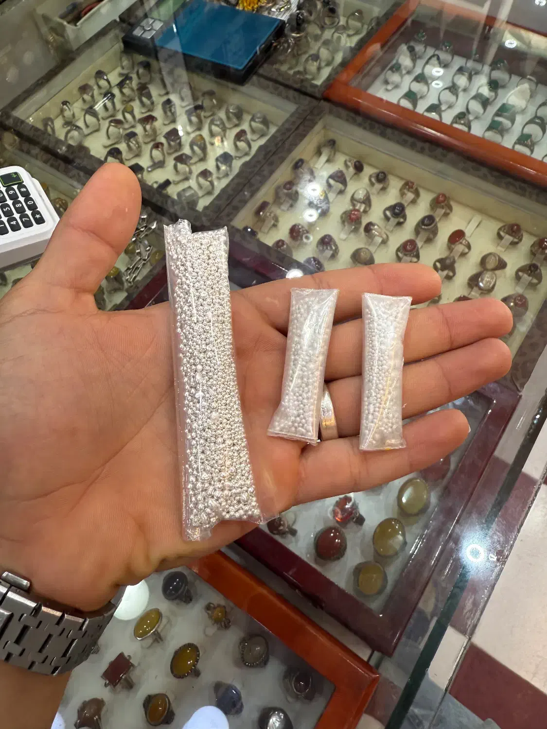 ساچمه نقره|جواهرات|بندر کنگان, |دیوار