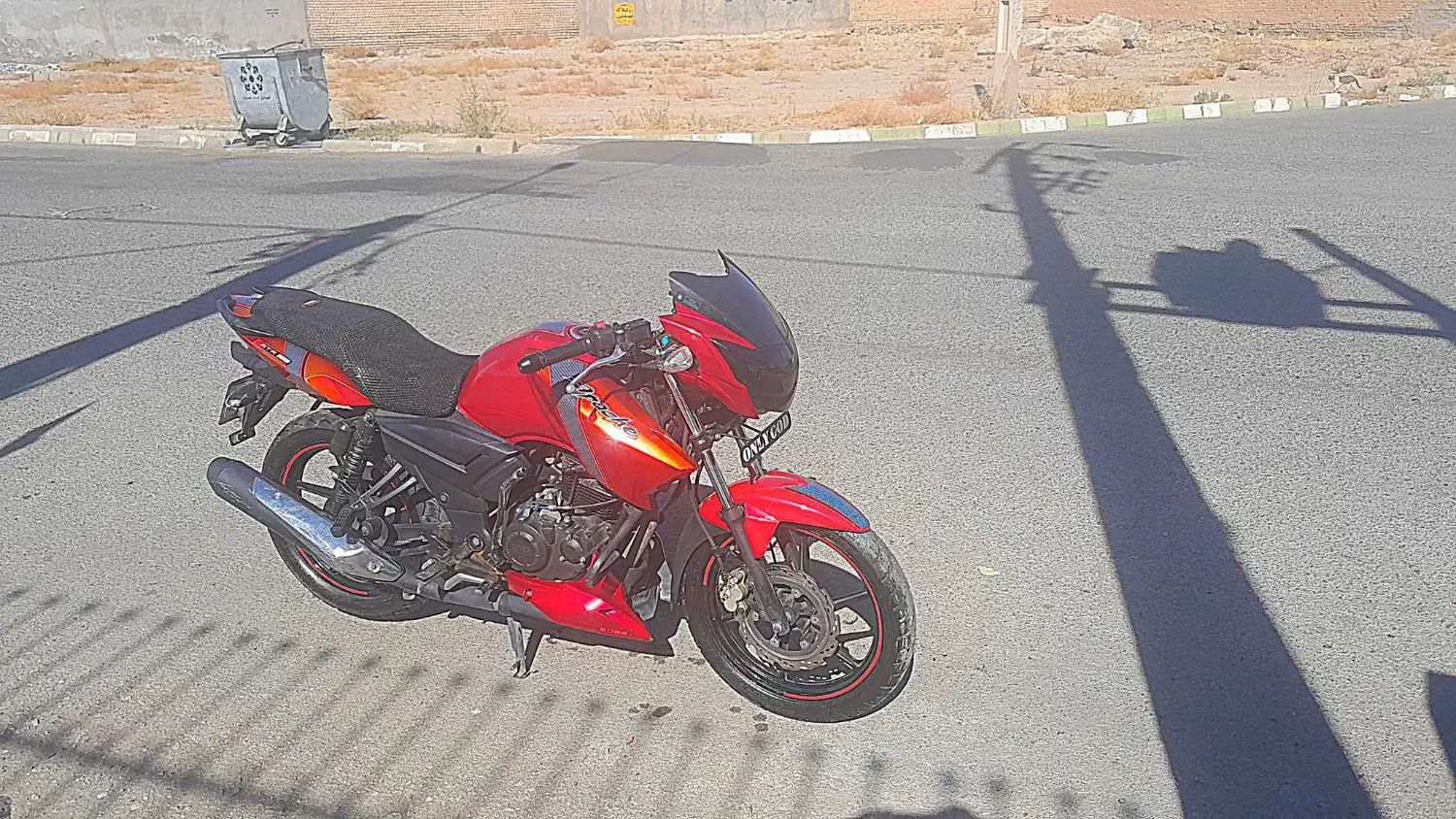 موتور اپاچی مدل ۹۵|موتورسیکلت|تربتحیدریه, باغ ملی|دیوار