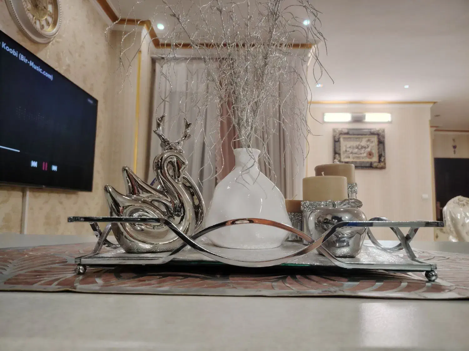 سینی آینه ای|صنایع دستی و سایر لوازم تزئینی|ری, جوانمرد قصاب|دیوار