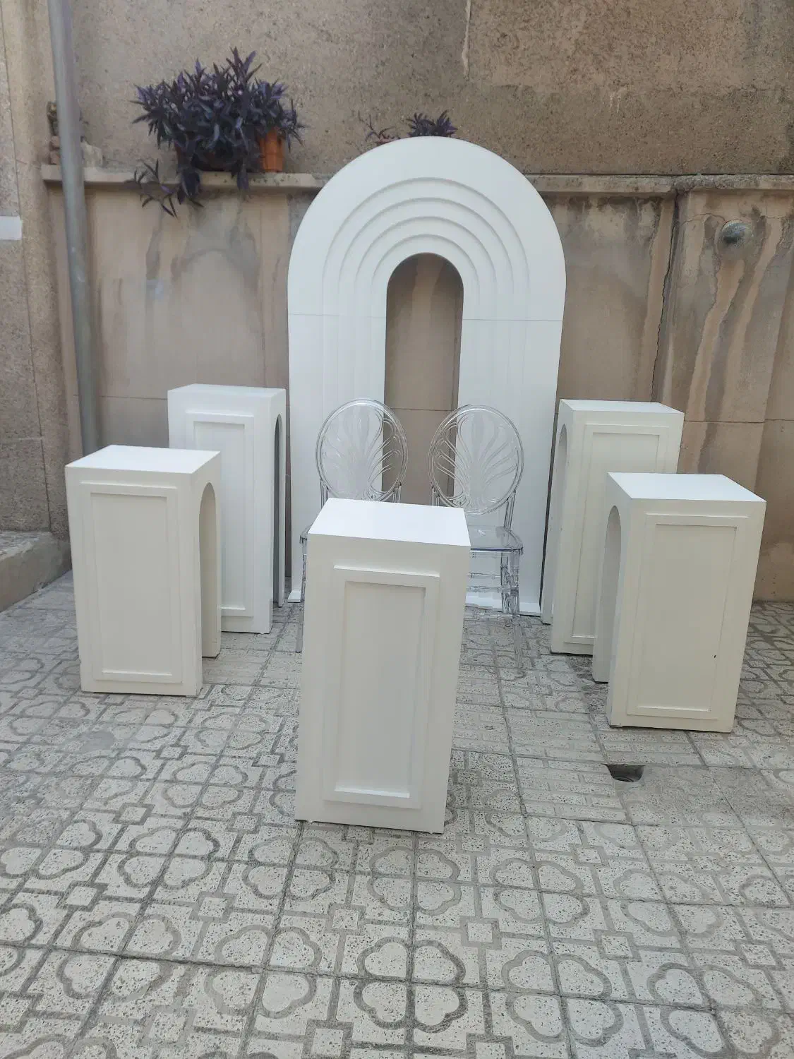 ظروف اجاره ای بک گراند شمعدان کریستالی|خدمات پذیرایی، مراسم|کرج, ساسانی (قلمستان)|دیوار