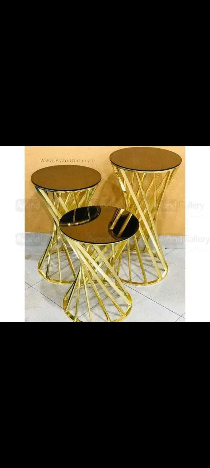 گل میز طلاکوب|مبلمان خانگی و میز عسلی|یاسوج, |دیوار