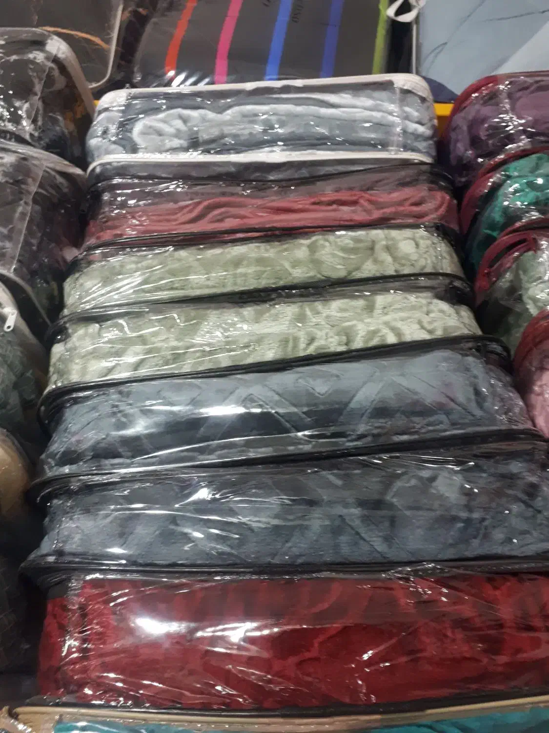 پتوی یکنفره و دونفره ضخیم|رختخواب، بالش، پتو|ساری, |دیوار