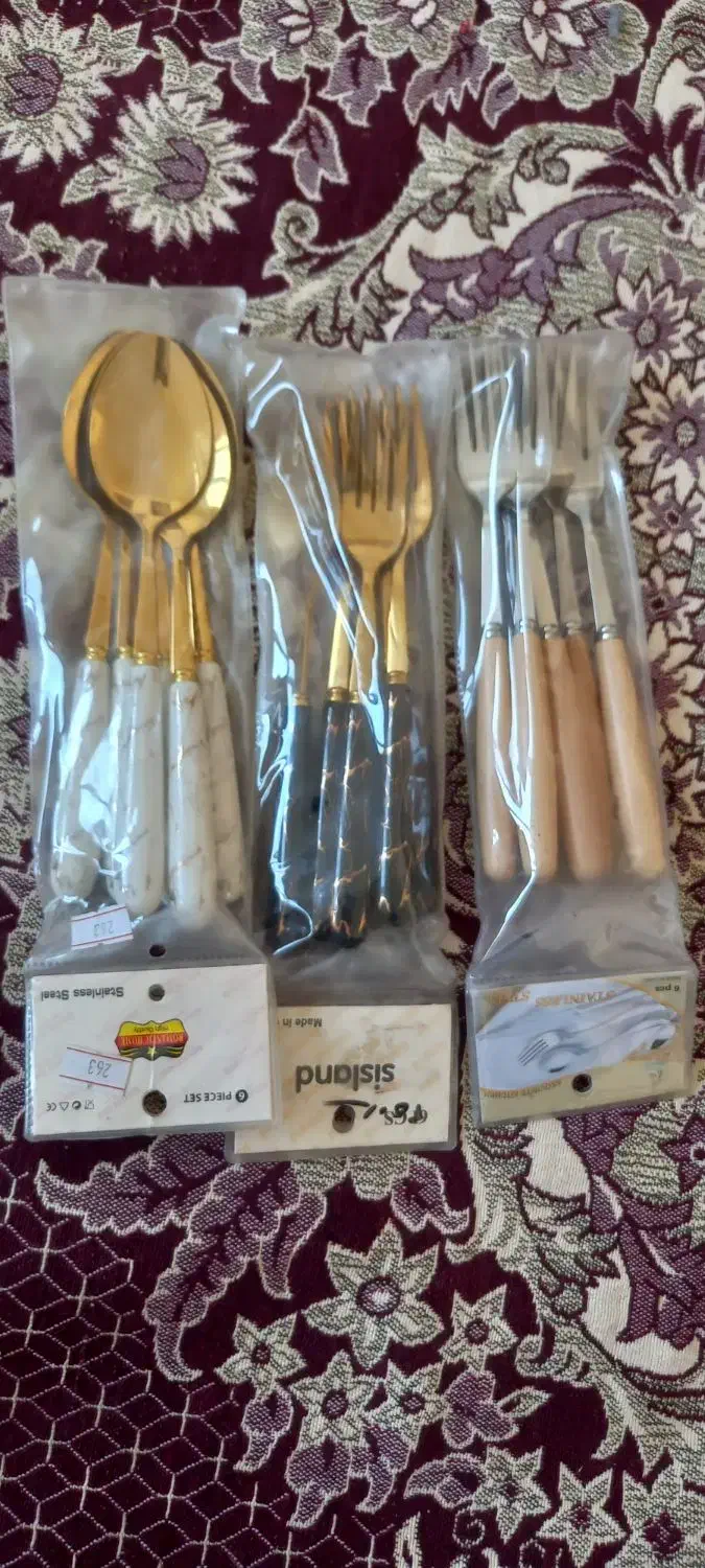 سرویس قاشق وچنگال سرامیکی|ظروف سرو و پذیرایی|تهران, مهرآباد جنوبی|دیوار