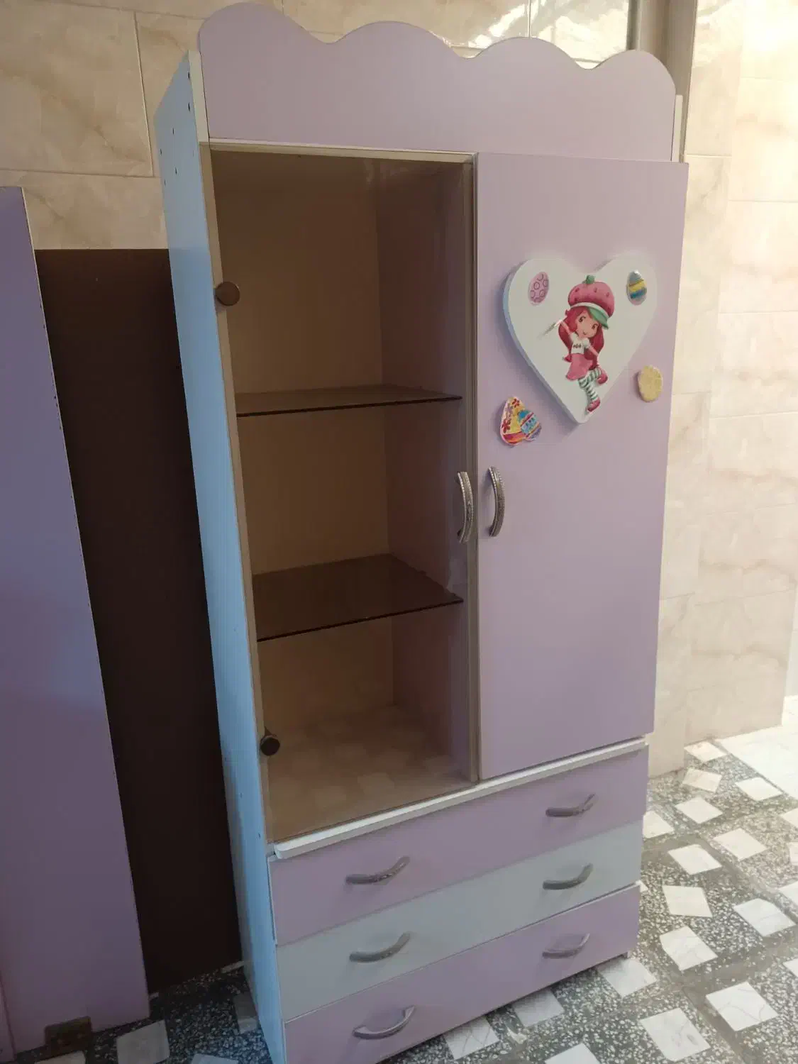 تخت و کمد کودک و نوجوان|تخت و صندلی بچه|قائمشهر, |دیوار