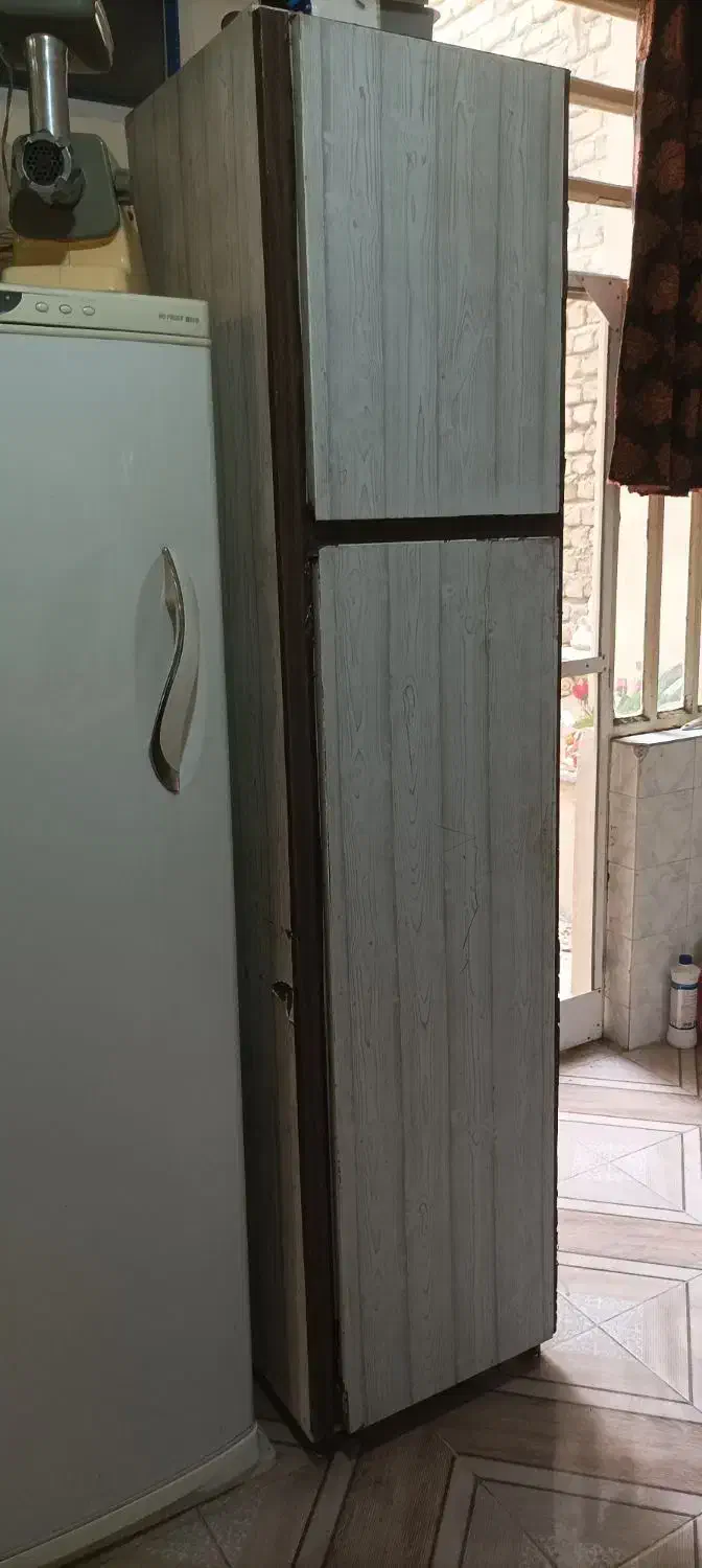 دو عدد کابینت ورق سفید گالوانیزه محکم|جاکفشی، کمد، دراور|دورود, |دیوار