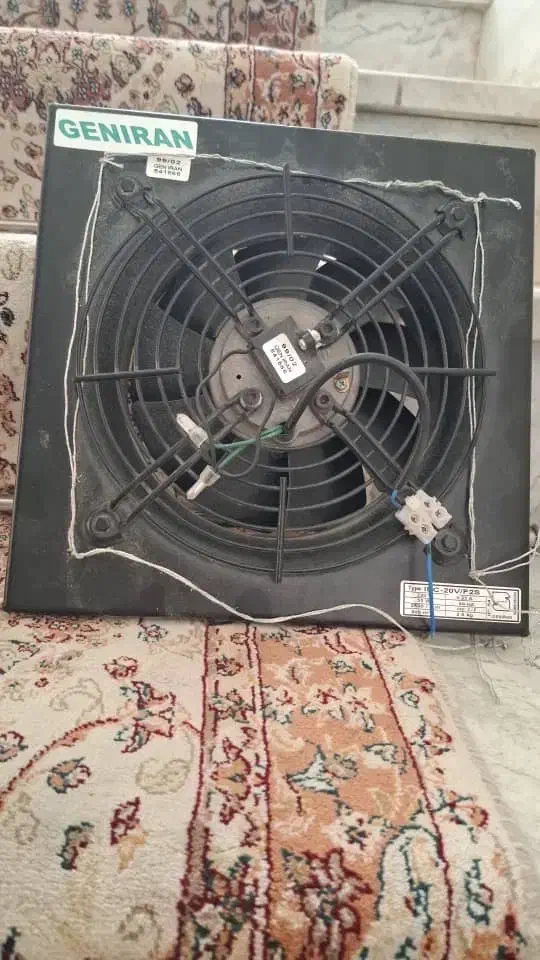 هواکش ژنایران|پنکه و تصفیهکنندهٔ هوا|تبریز, |دیوار