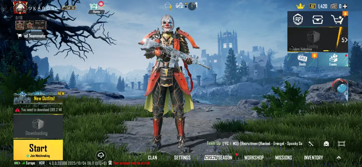 اکانت پابجی موبایل شاخ|کنسول، بازی ویدئویی و آنلاین|سراوان, |دیوار