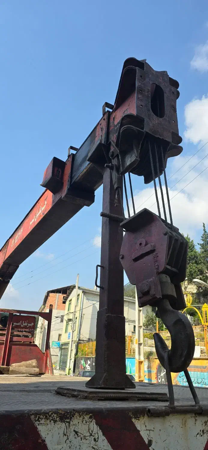 جرثقیل ۱۰تن 27000|ماشین‌آلات صنعتی|پل سفید, |دیوار