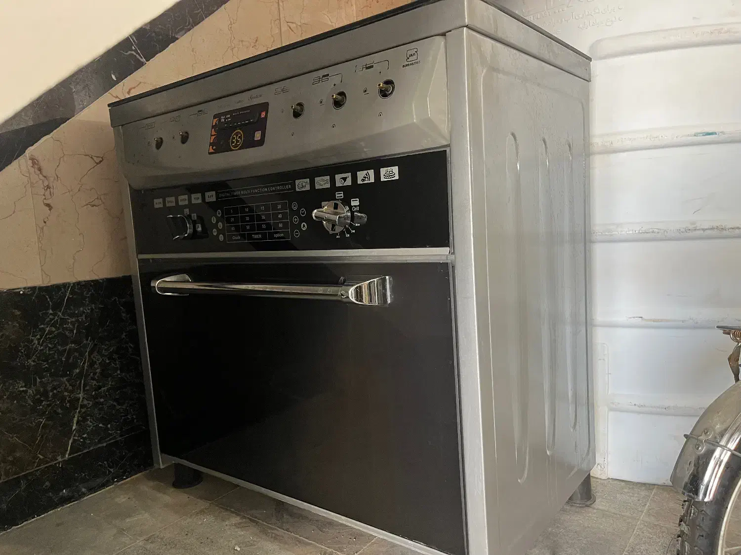 اجاق گاز ۵شعله طرح فر|اجاق گاز و لوازم برقی پخت‌وپز|دماوند, گیلاوند|دیوار