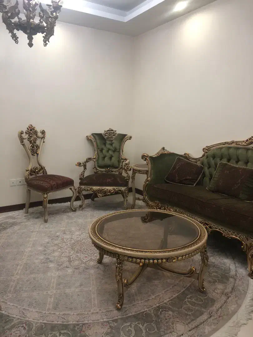 مبلمان کلاسیک هفت نفره با ناهارخوری هشت|مبلمان خانگی و میز عسلی|تهران, استاد معین|دیوار