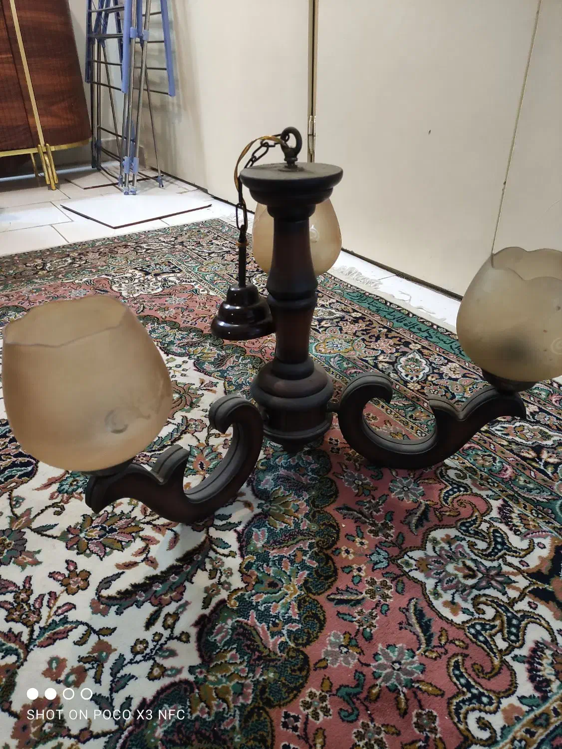 2عدد لوستر  3شاخه باهم|لوستر و چراغ آویز|تهران, اوقاف|دیوار