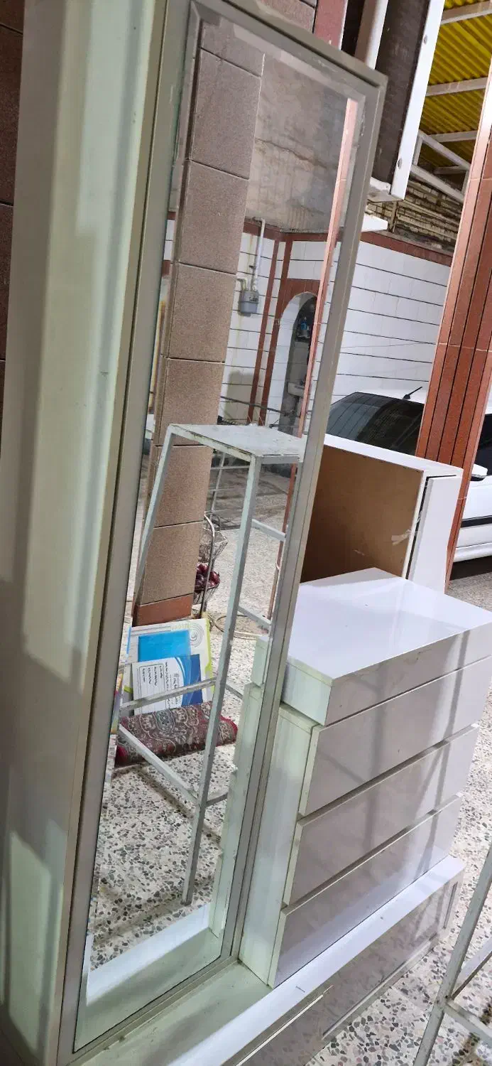 سرویس تخت خواب ام دی اف در حد نو|تخت و سرویس خواب|شوشتر, |دیوار