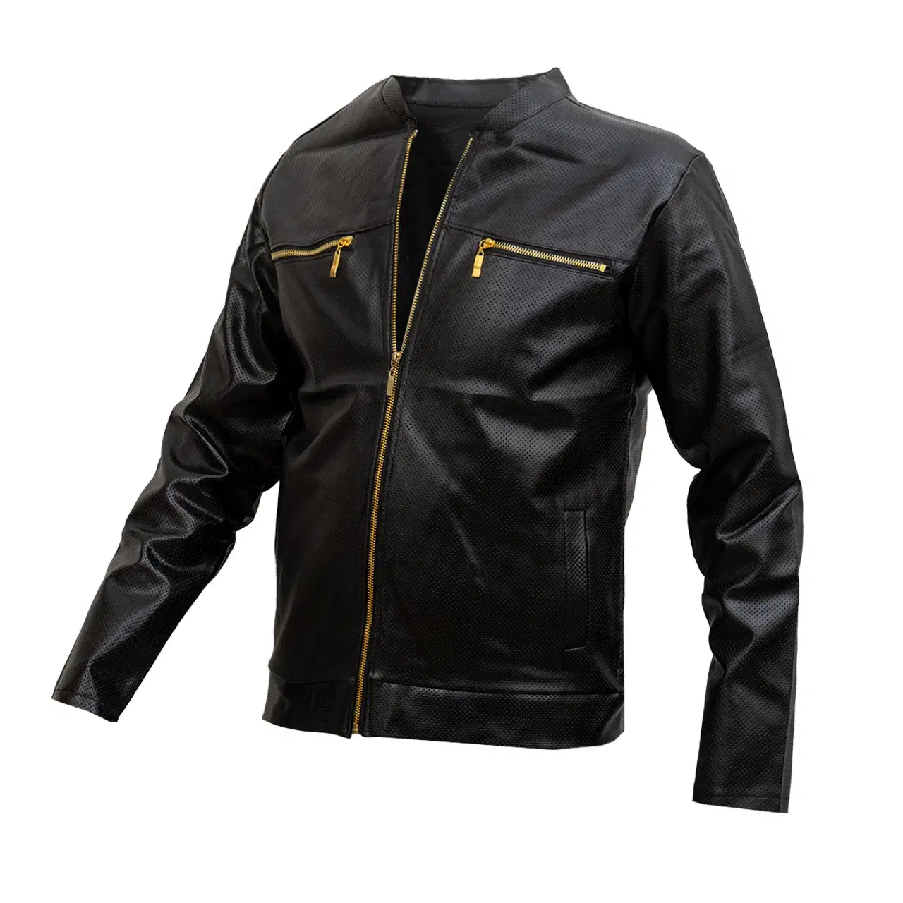 کاپشن چرم مردانه مدل SERGIO|لباس|قلعه چای, |دیوار