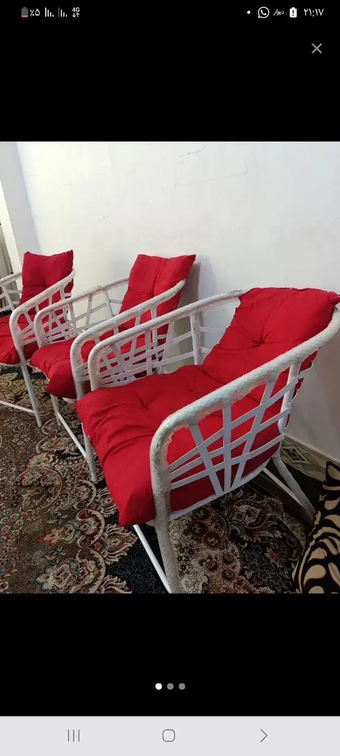 میز وصندلی فلزی|میز و صندلی غذاخوری|بندرعباس, |دیوار