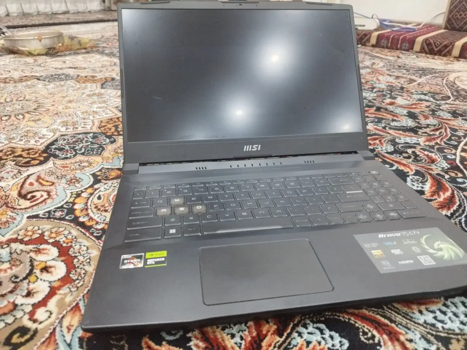 فروش لپ تاپ گیمینگ MSI Bravo 15 C7V|رایانه همراه|اهواز, فاز ۲ پادادشهر|دیوار